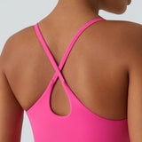 SculptEase – Shaping Backless Sports Dress with Bathroom Friendly Design