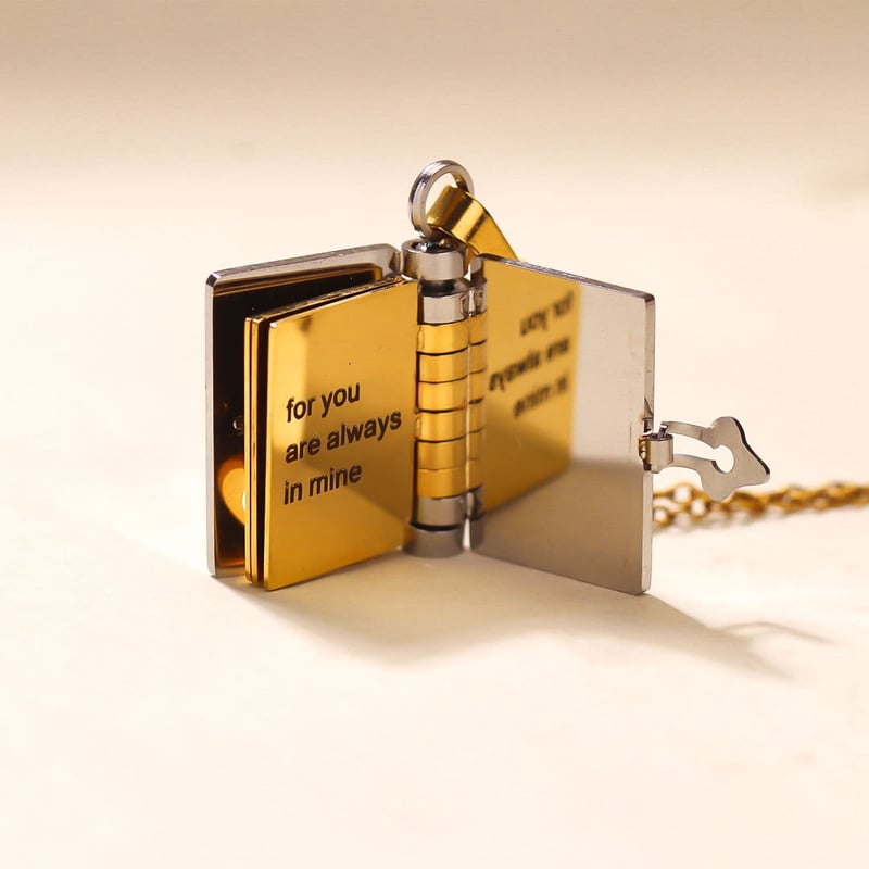 GoldenChapter - Symbolic Love Necklace for Granddaughter