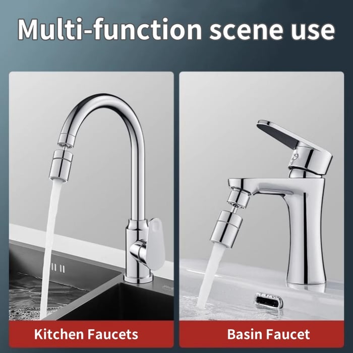 AquaFlex – Splash Proof Faucet Nozzle