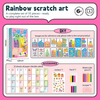 MagicScratch - 20 Pcs Rainbow Art Kit