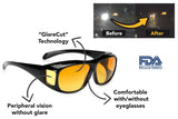 NightVision-GlareCut Headlight Glasses marnetic
