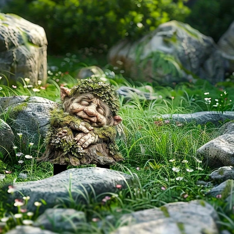 MysticBloom - Elegant Enchanted Garden Stakes