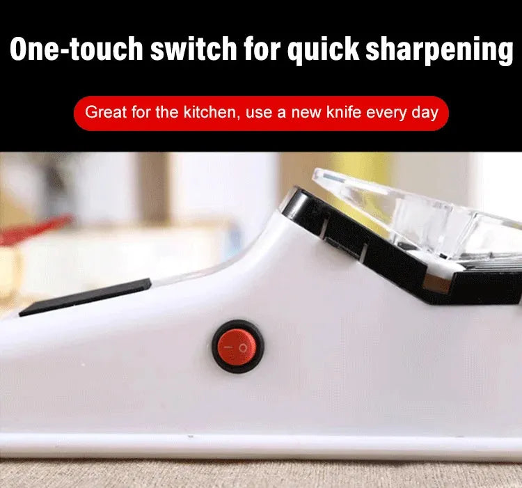 Multi-Function Double Sided Electric Knife Sharpener marnetic