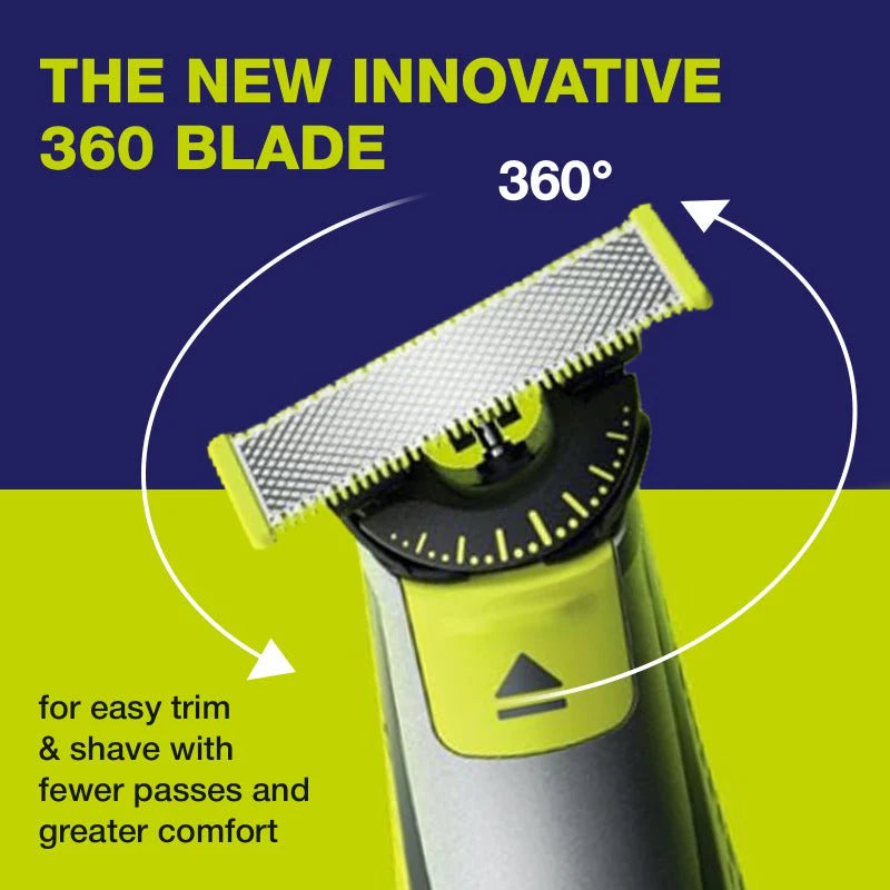 EdgeFlow – 360° USB Grooming Trimmer