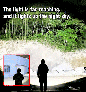 TriEye Monster-The German Mini Super Power Flashlight marnetic