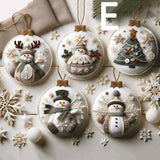 Feltique - Christmas Ornament Kit - Easy Handmade Décor for Any Home
