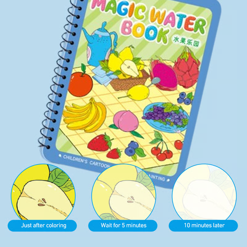 ColorSplash – Reusable Magic Water Book