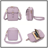 LuxeLoom – Classic Leather Crossbody Bag