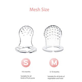 Silicone Mesh Baby Food Pacifier marnetic