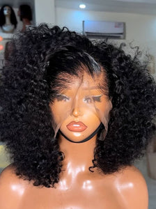SilkRoot - Invisible Lace Kinky Curl Bob