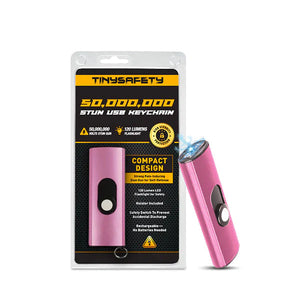 2 IN 1 PocketGuard 50M Stun USB Keychain marnetic