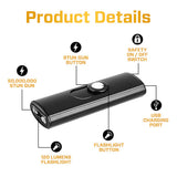 2 IN 1 PocketGuard 50M Stun USB Keychain marnetic