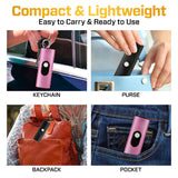 2 IN 1 PocketGuard 50M Stun USB Keychain marnetic