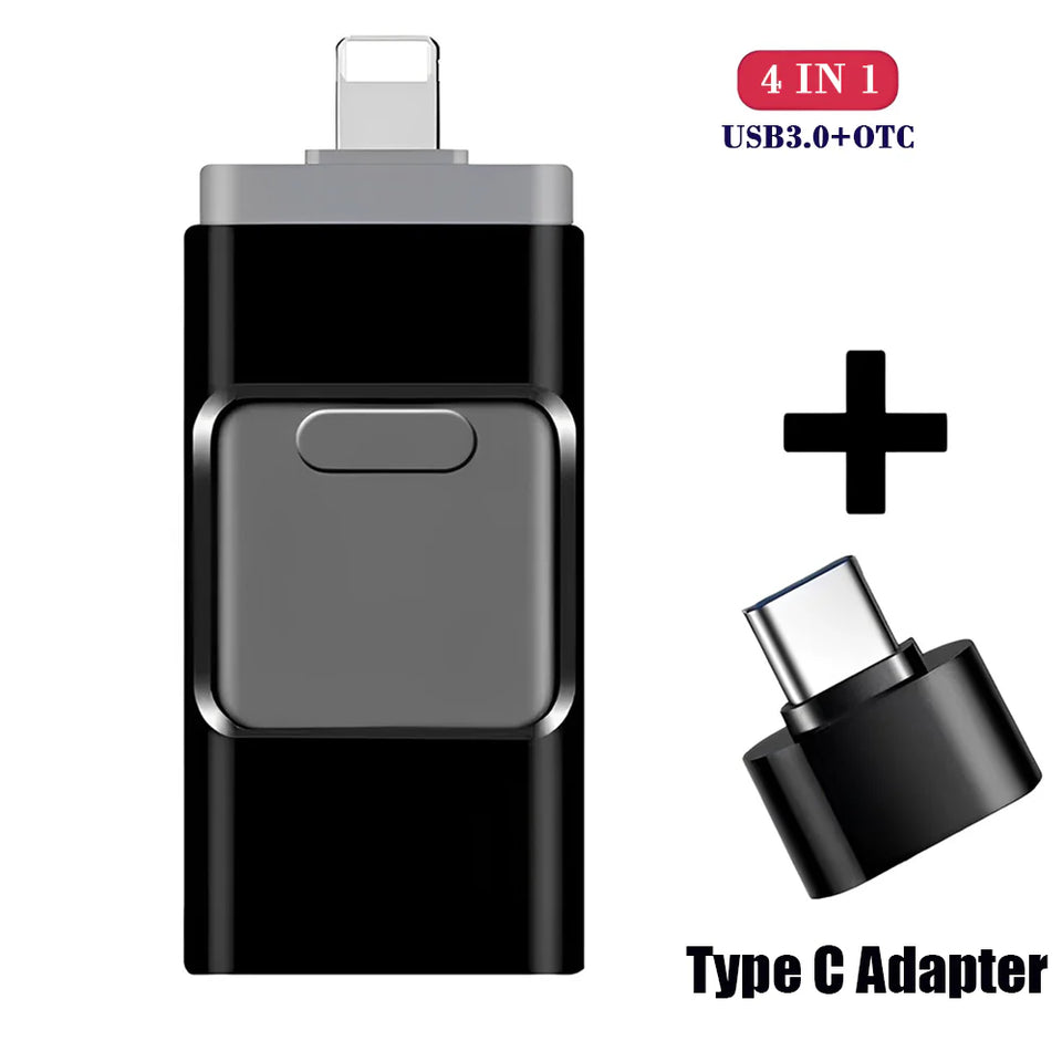 DataForge | 4-in-1 High-Speed Multi USB Drive