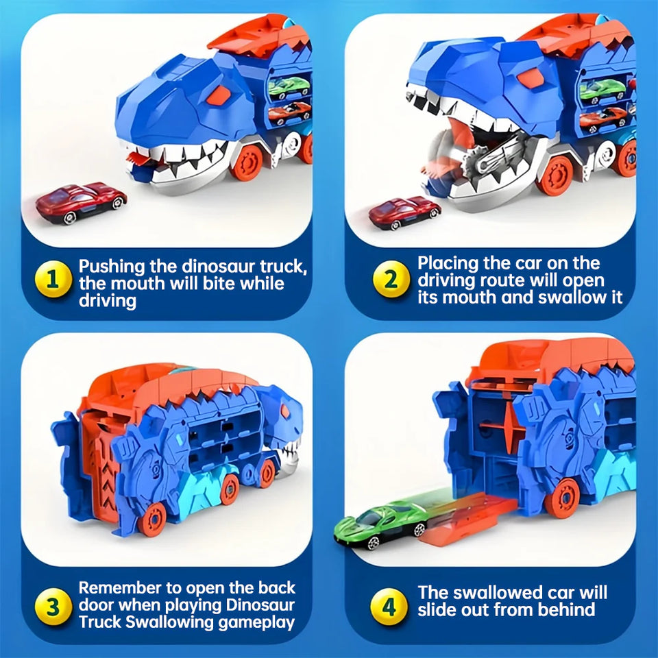 DinoHaul – Foldable Jurassic Transport Truck