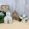 FaithBloom – He Is Risen Easter Tier Tray Decor