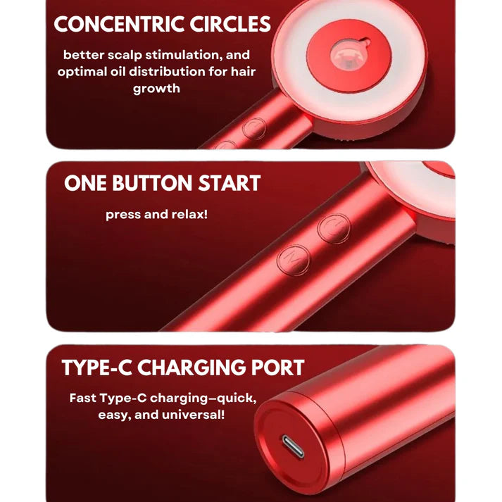 HairLuxe – Electric Comb for Scalp Rejuvenation