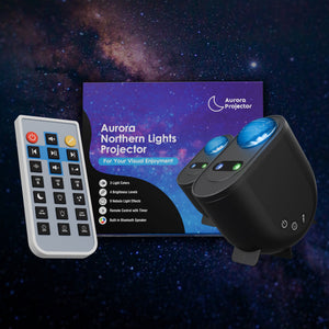CosmoGlow - Northern Lights Projector for Stress Relief & Mood Lighting