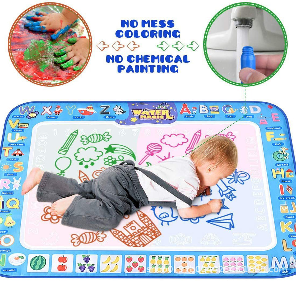 Mess-Free Water Doodle Mat - Creative Mat for Kids marnetic