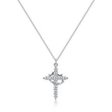 RoyalFaith – Crown Cross Pendant Necklace