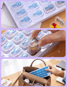 VitaMind – Monthly Wellness Pill Case