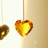 GlowHeart - Colorful Crystal Suncatcher