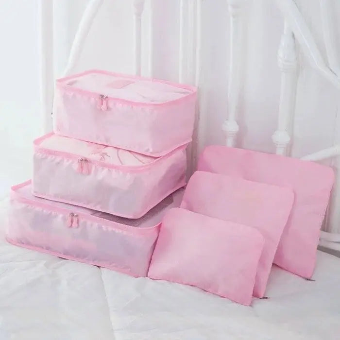 LAST DAY HOT SALE 38% OFF - 6 pieces portable luggage packing cubes marnetic