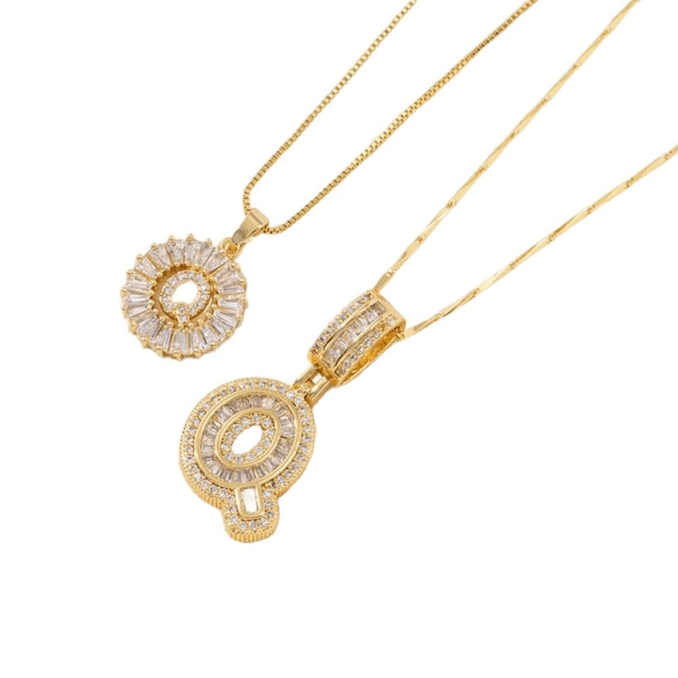 SignatureShine - Elegant Crystal Necklace Gift Set