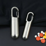 MediVault | Mini Stainless Pill Holder
