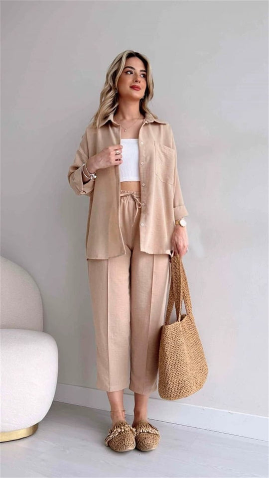 FlowWear - Minimalist Two-Piece Street Set