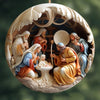 FestiveFaith - Charming 2D Nativity Ornaments