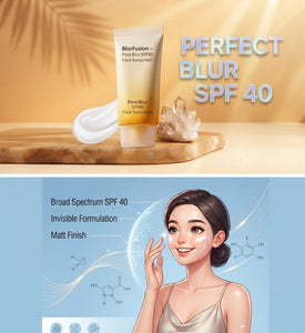 BlurFusion – Pore Blur SPF40 Face Sunscreen