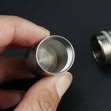 MediVault | Mini Stainless Pill Holder