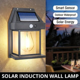 SunGlow – Outdoor Solar Wall Lamp with Elegant Design