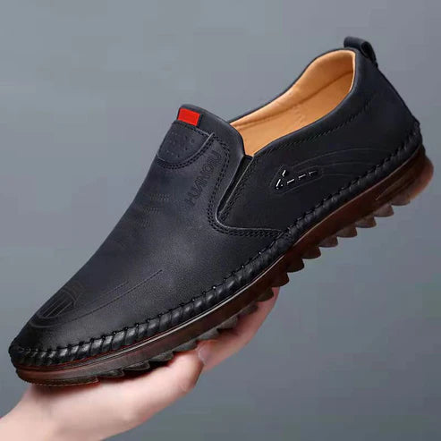 EliteStep – Premium Leather Loafers for Men