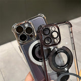 SecureGrip Shield™ Anti-fall iPhone Case with Invisible Ring Stand marnetic