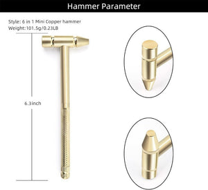 ToolNest - Compact 6-in-1 Hammer Kit