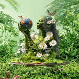 MysticBloom - Elegant Enchanted Garden Stakes