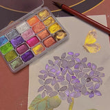 LumiPearl – Radiant Pearlescent Watercolors