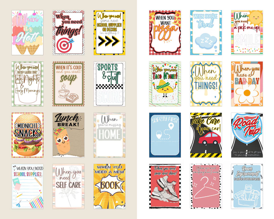 Christmas College Care Book - Love, Support & Gift Card Fun