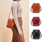 Retro Cowhide Shoulder Bag marnetic