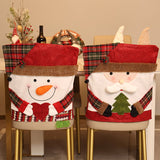 Merry Dining Chair Wraps - Cute Christmas Seat Covers