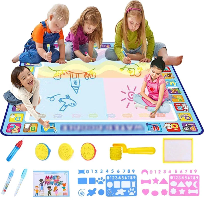 Mess-Free Water Doodle Mat - Creative Mat for Kids marnetic