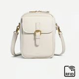 LuxeLoom – Classic Leather Crossbody Bag