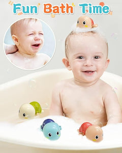 TinyTide - Interactive Turtle Bath Toy Set