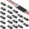 SnapConnect – Compact 2 Pin Plug for 18–22 AWG Cable
