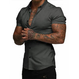 StrideFit – StretchTech Slim Shirt for Work & Workout
