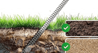 GripLock – Heavy Duty Screw In Tent Stakes