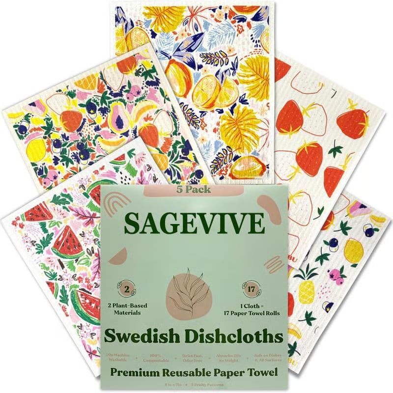 EcoWipe - Swedish Dishcloths - Replace Paper Towels & Reduce Waste