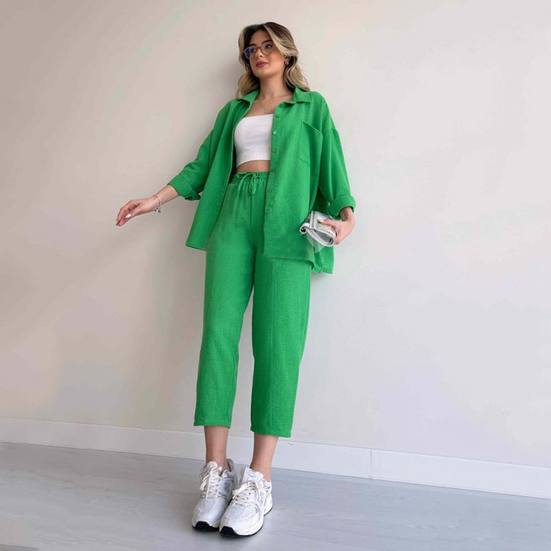 FlowWear - Minimalist Two-Piece Street Set